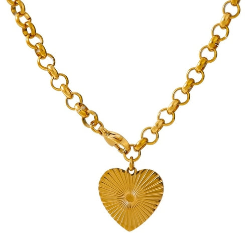 Heart Shine Pendant Necklace