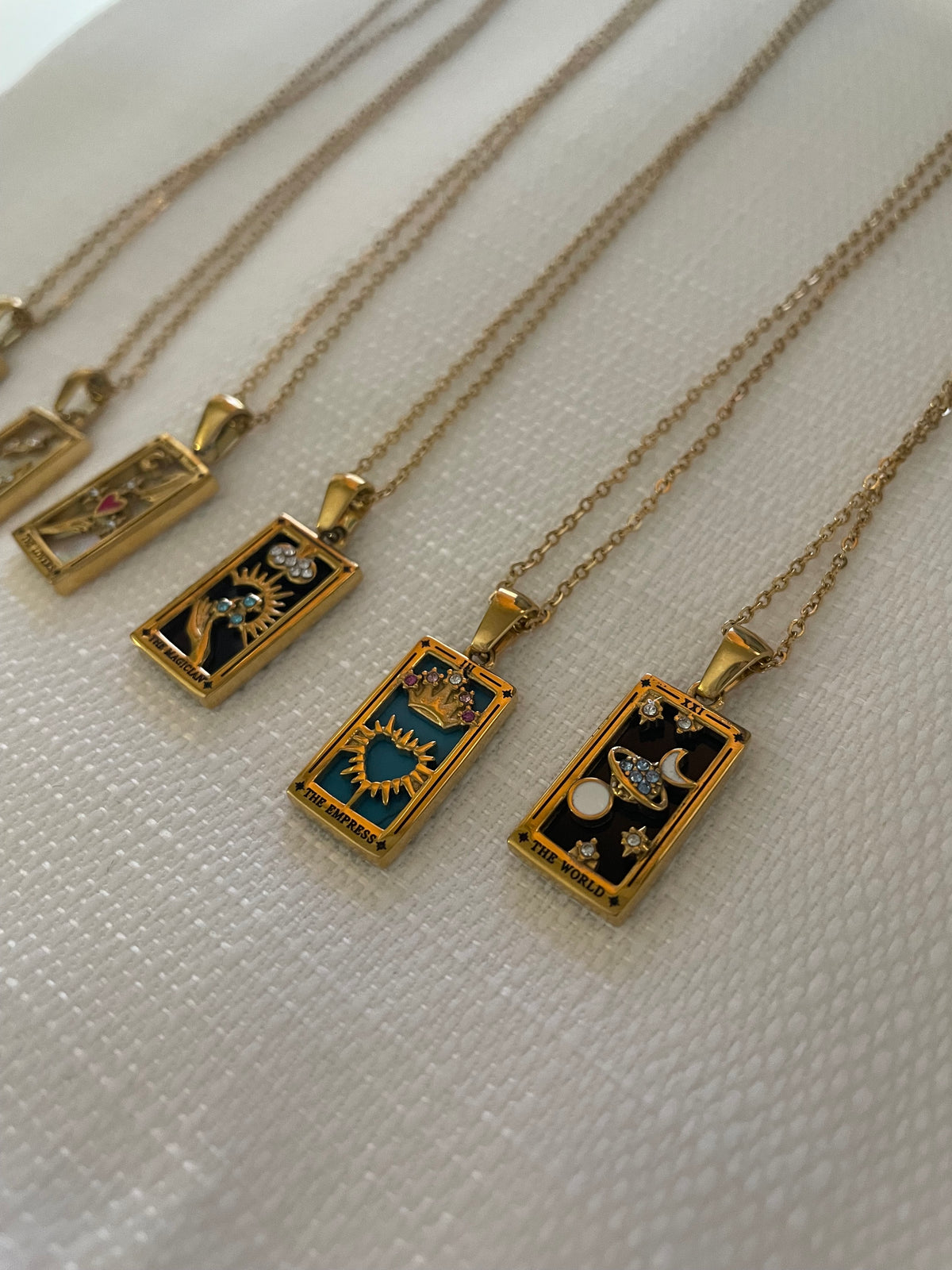 Tarot Card Pendant Necklace