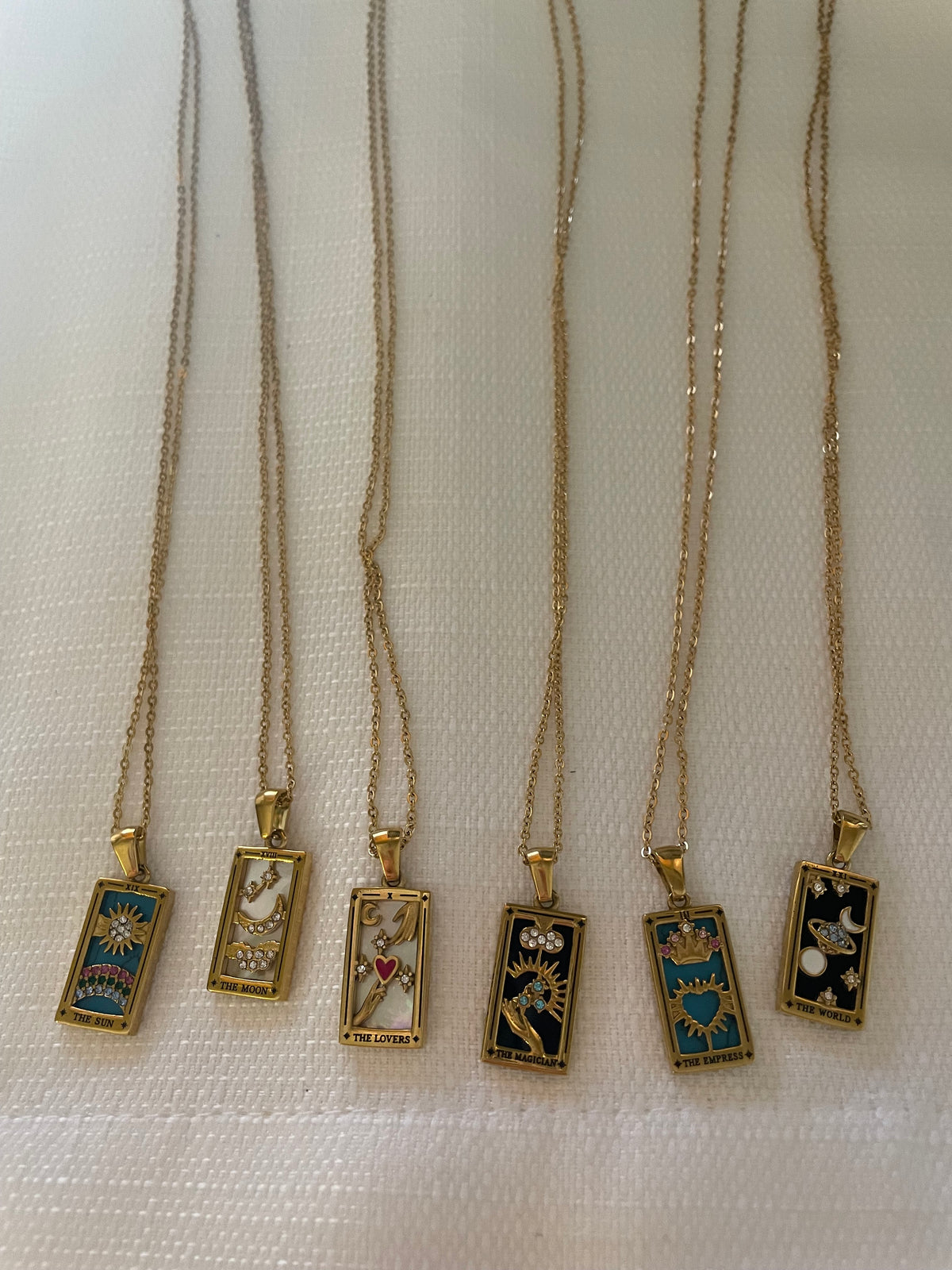 Tarot Card Pendant Necklace