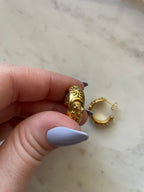 Sun and Moon Hoop Earrings