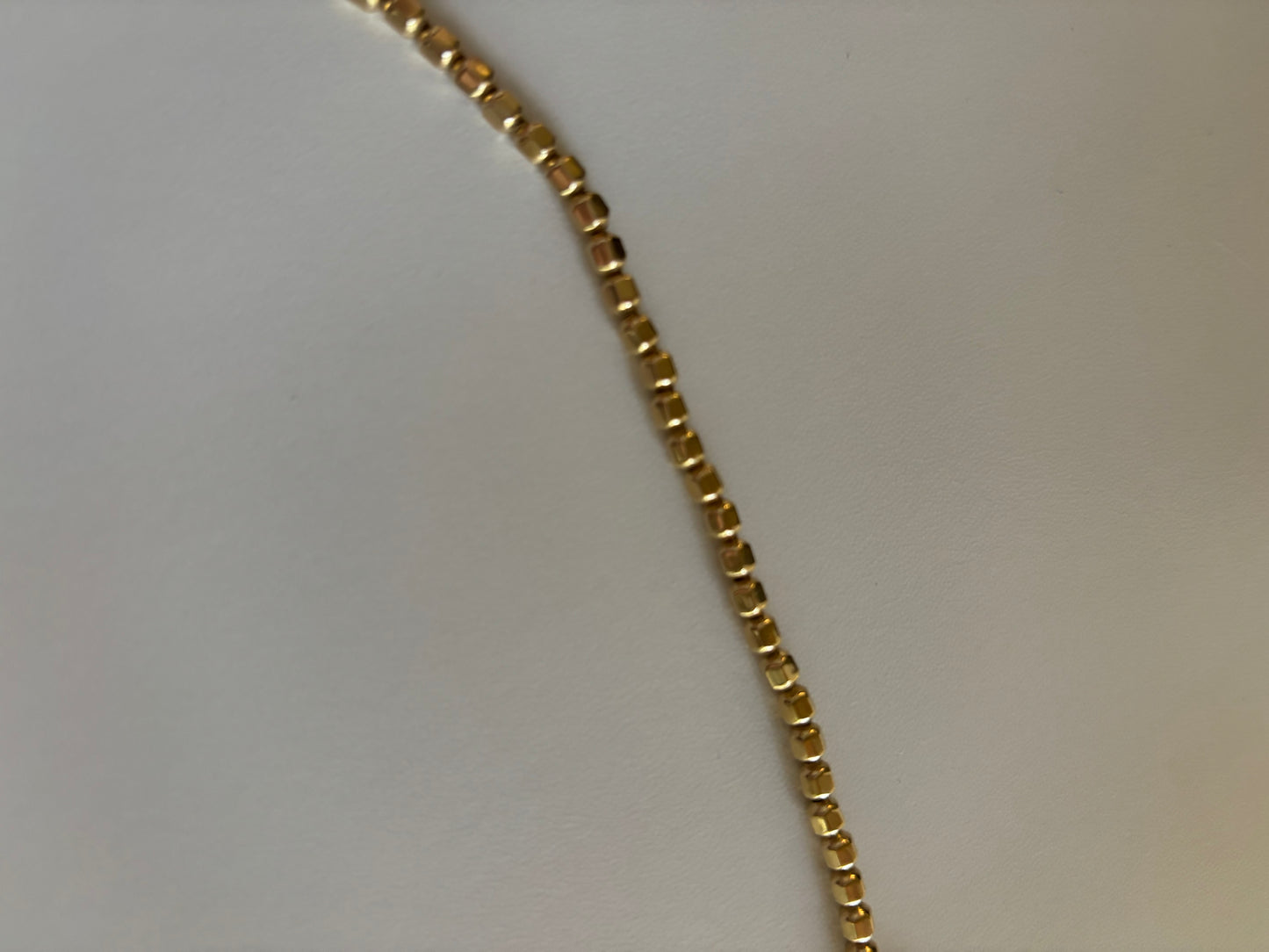 14k Gold Filled Bead Bracelet