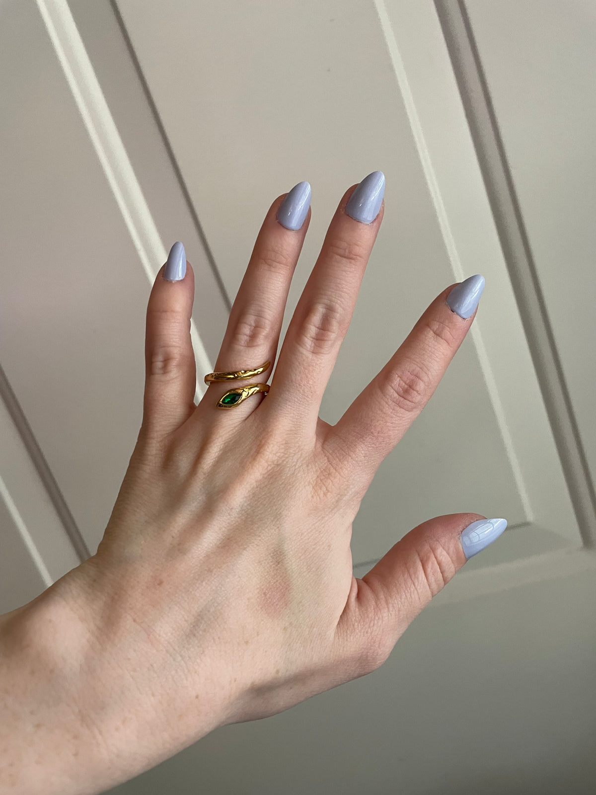 Snake CZ Ring