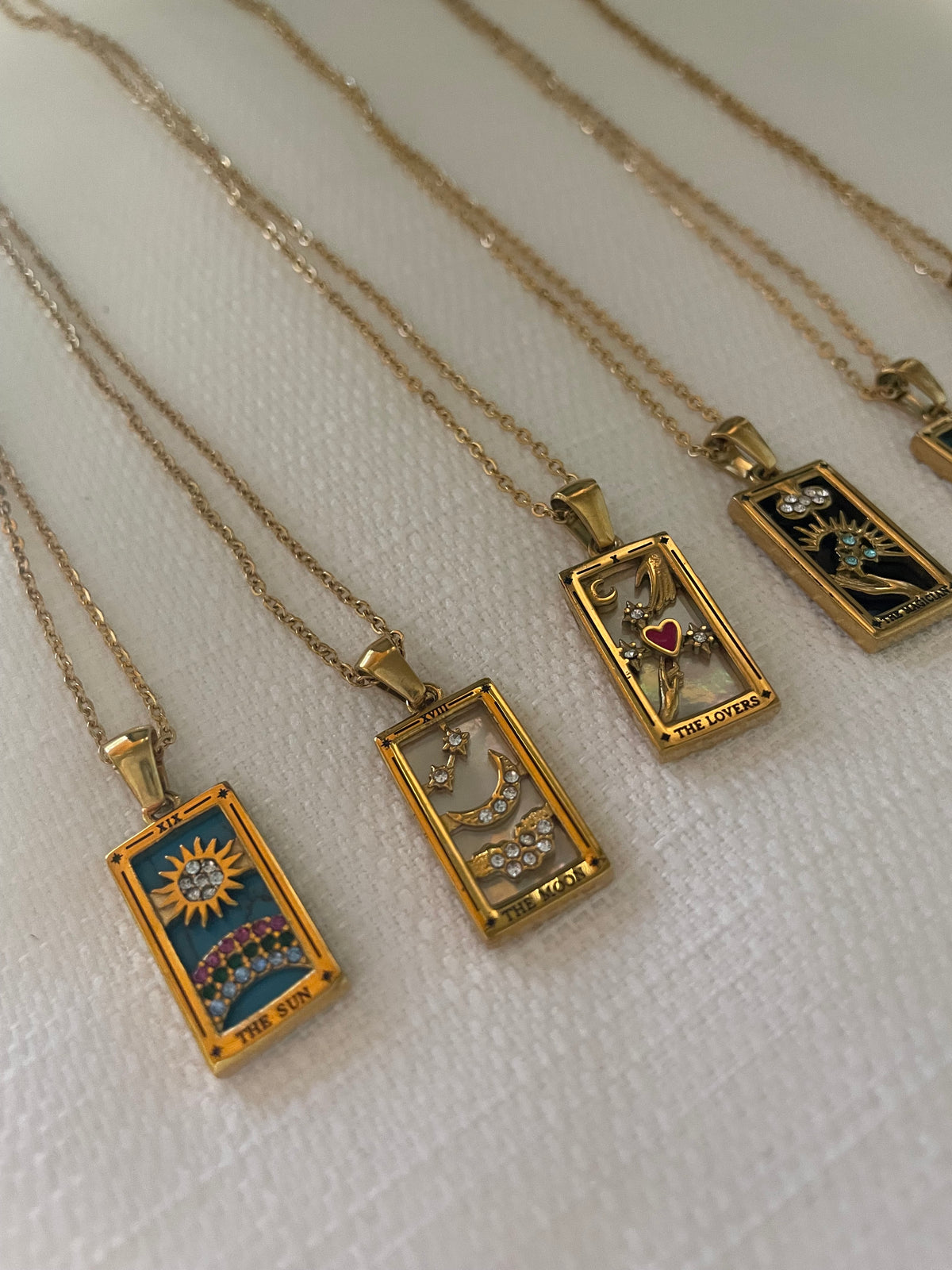 Tarot Card Pendant Necklace