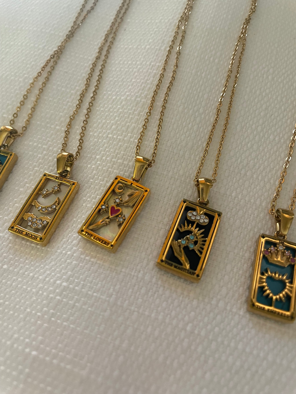 Tarot Card Pendant Necklace