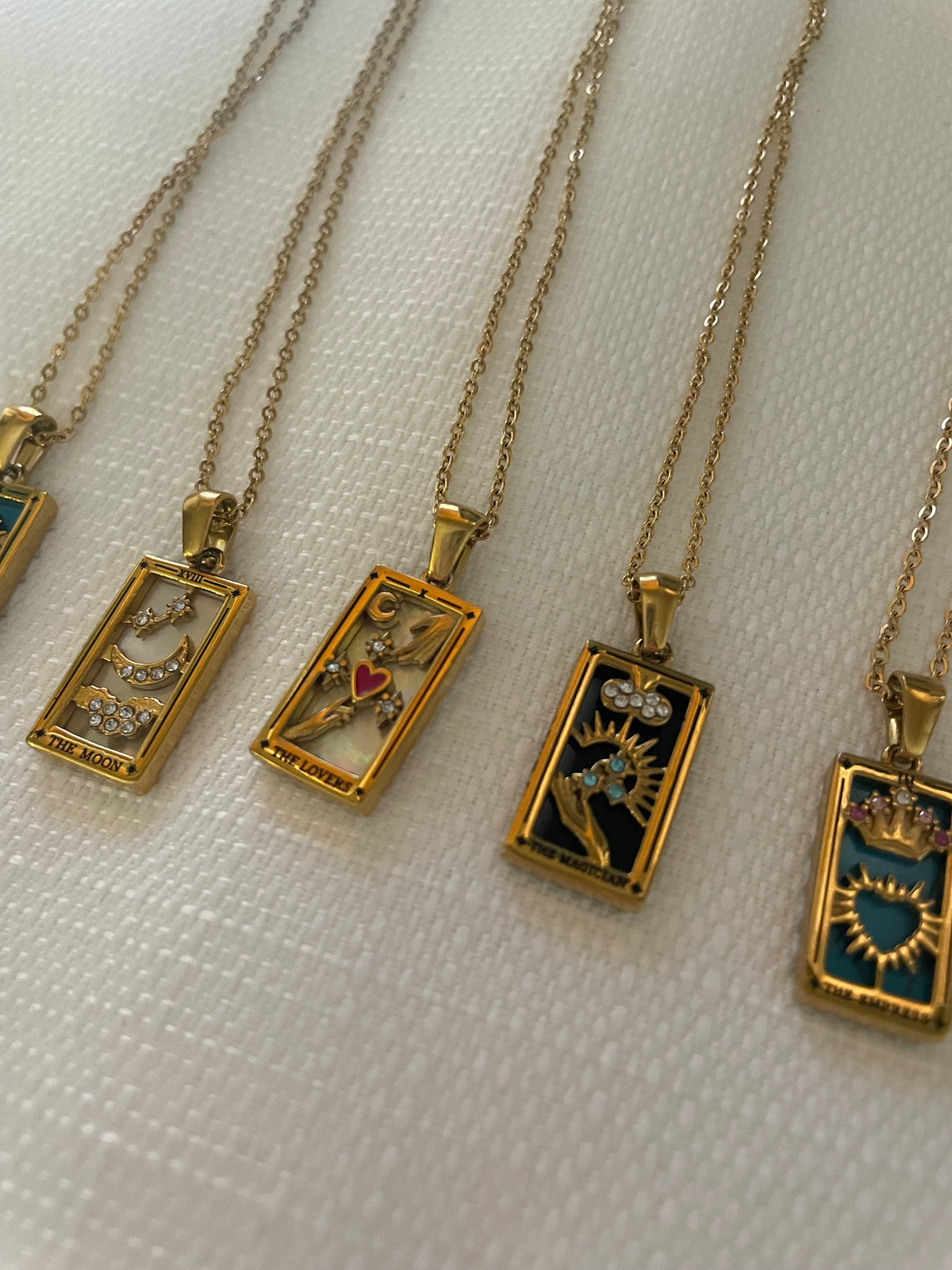 Tarot Card Pendant Necklace