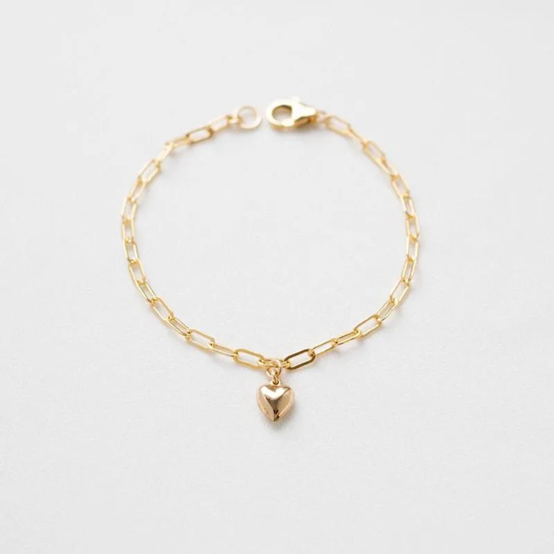 Heart Pendant Bracelet