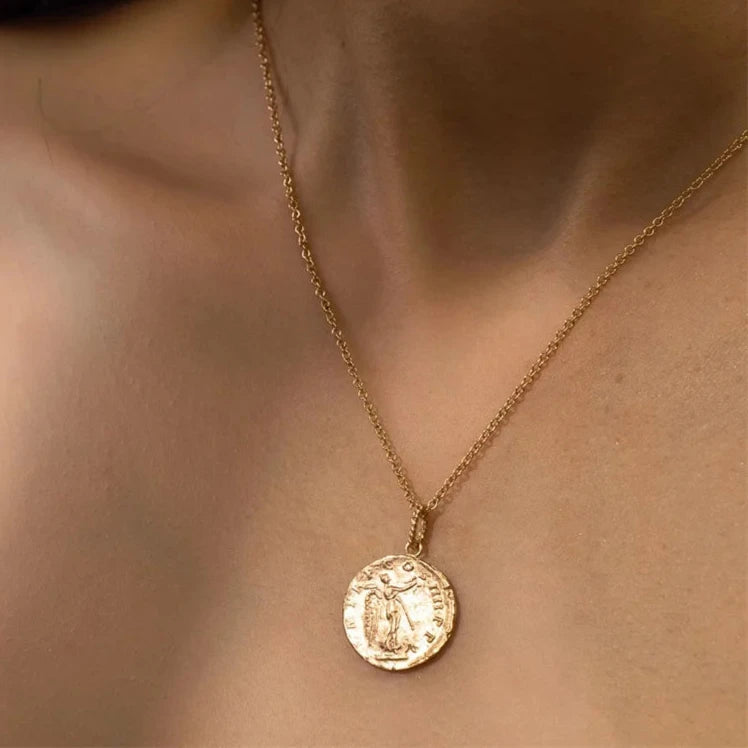 Roman Coin Necklace