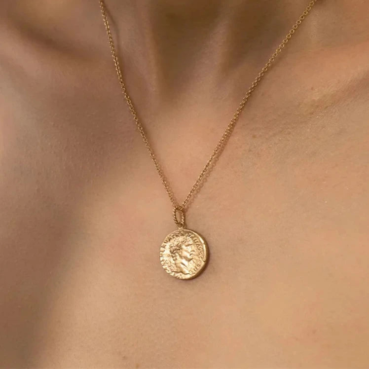 Roman Coin Necklace