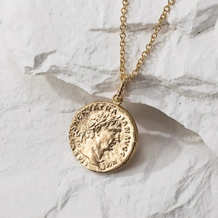 Roman Coin Necklace