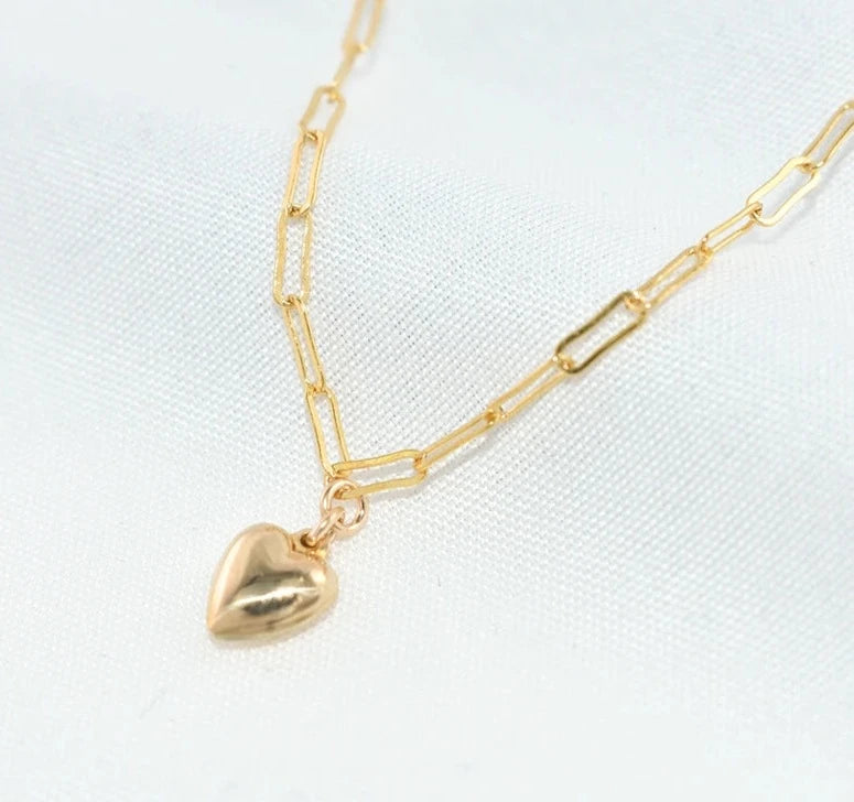 Heart Pendant Bracelet