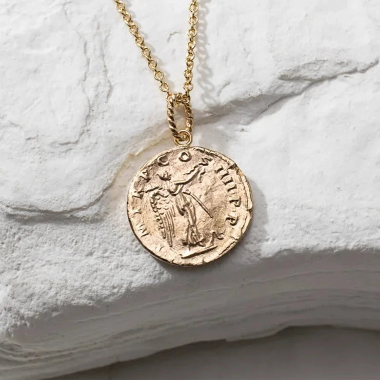 Roman Coin Necklace