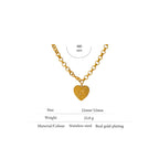 Heart Shine Pendant Necklace