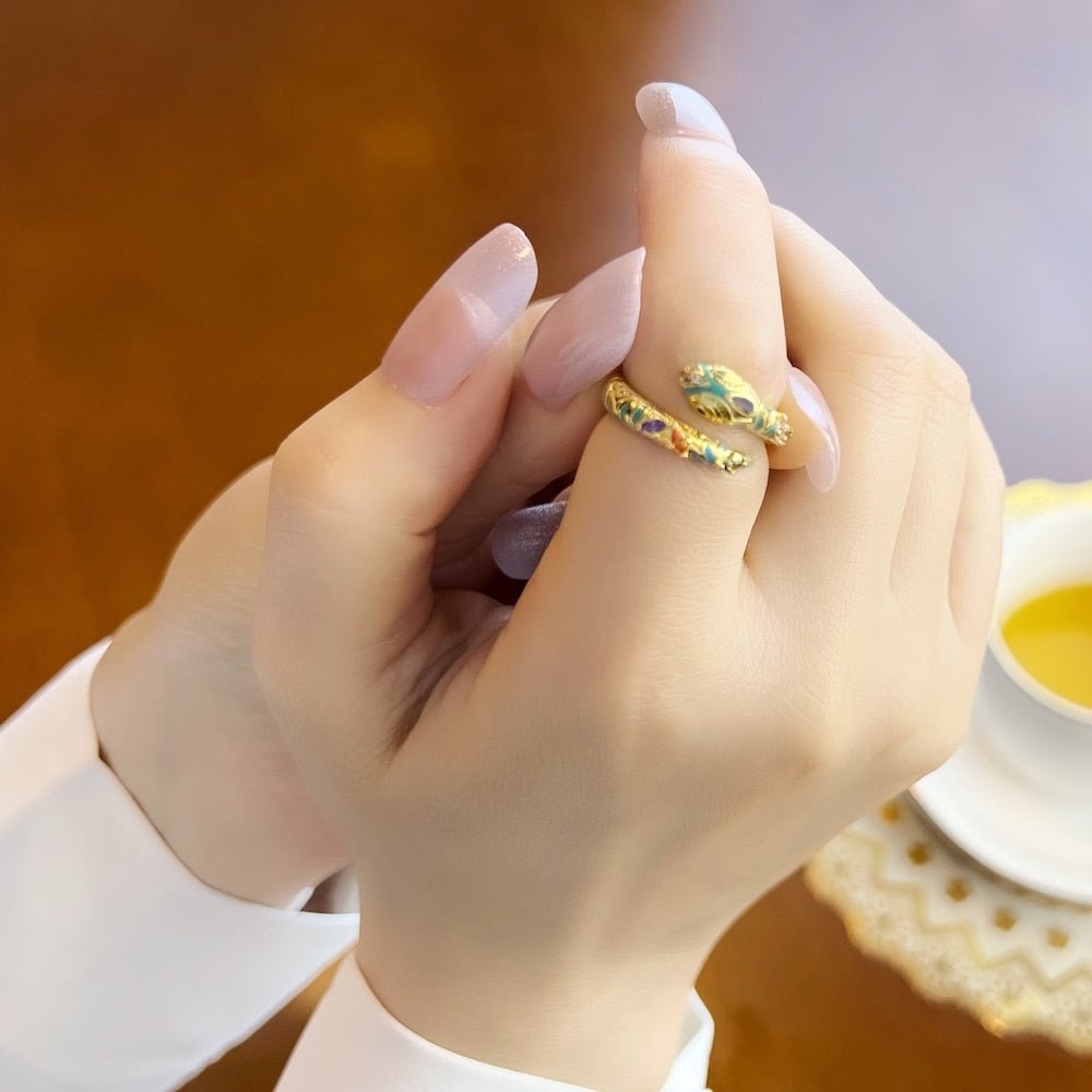 Colorful Snake Ring - Sun Rhea Jewelry BoutiqueRings