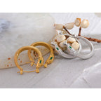 Snake Hoop Earrings - Sun Rhea Jewelry BoutiqueEarrings