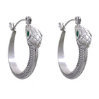 Snake Hoop Earrings - Sun Rhea Jewelry BoutiqueEarrings