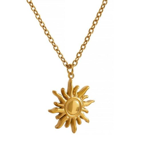 Sun Pendant Necklace - Sun Rhea Jewelry BoutiqueNecklace